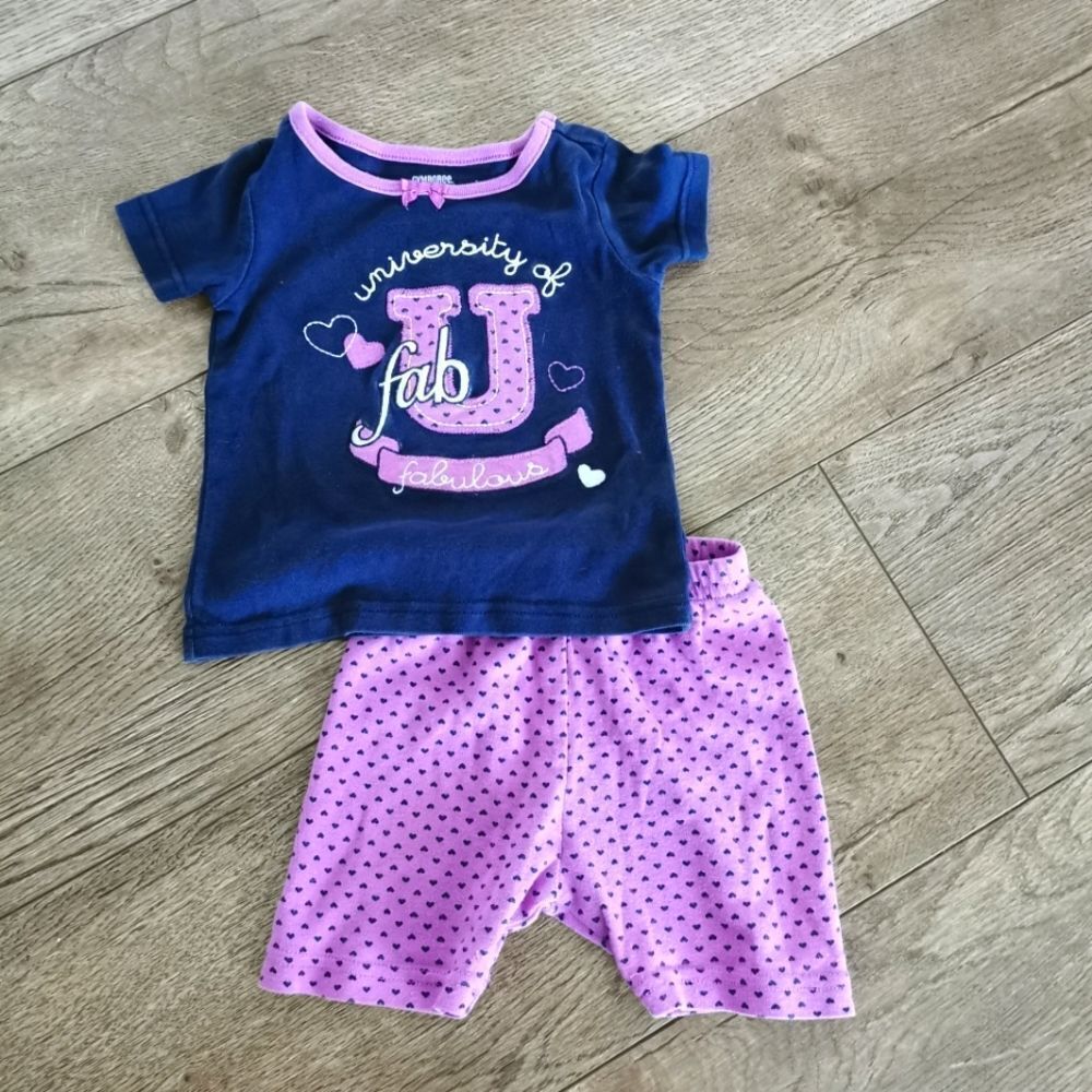 2/$15 Gymboree girls pajama 12-18 m